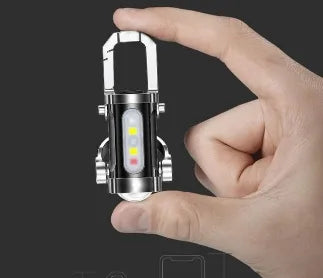 مفتاح سلسلة تقني متعدد الوظائف - إضاءة LED + بطارية محمولة Power Bank + مغناطيس