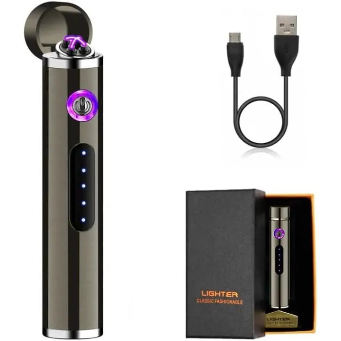 انيقة وسهلة الاستخدام USB ولاعة قلم عصرية تعمل بالشحن عبر